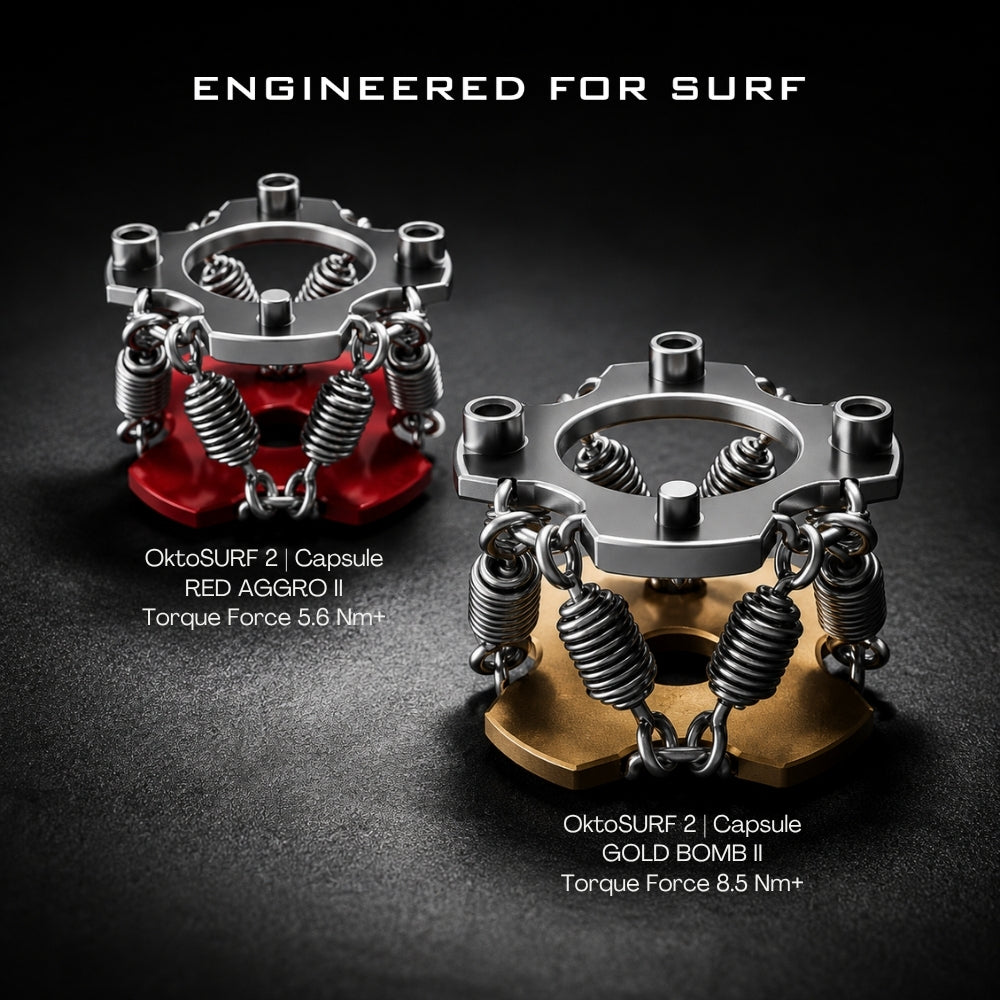 SpiceSkate OktoSURF 2 capsule set for surf training rebound and rail-to-rail movement