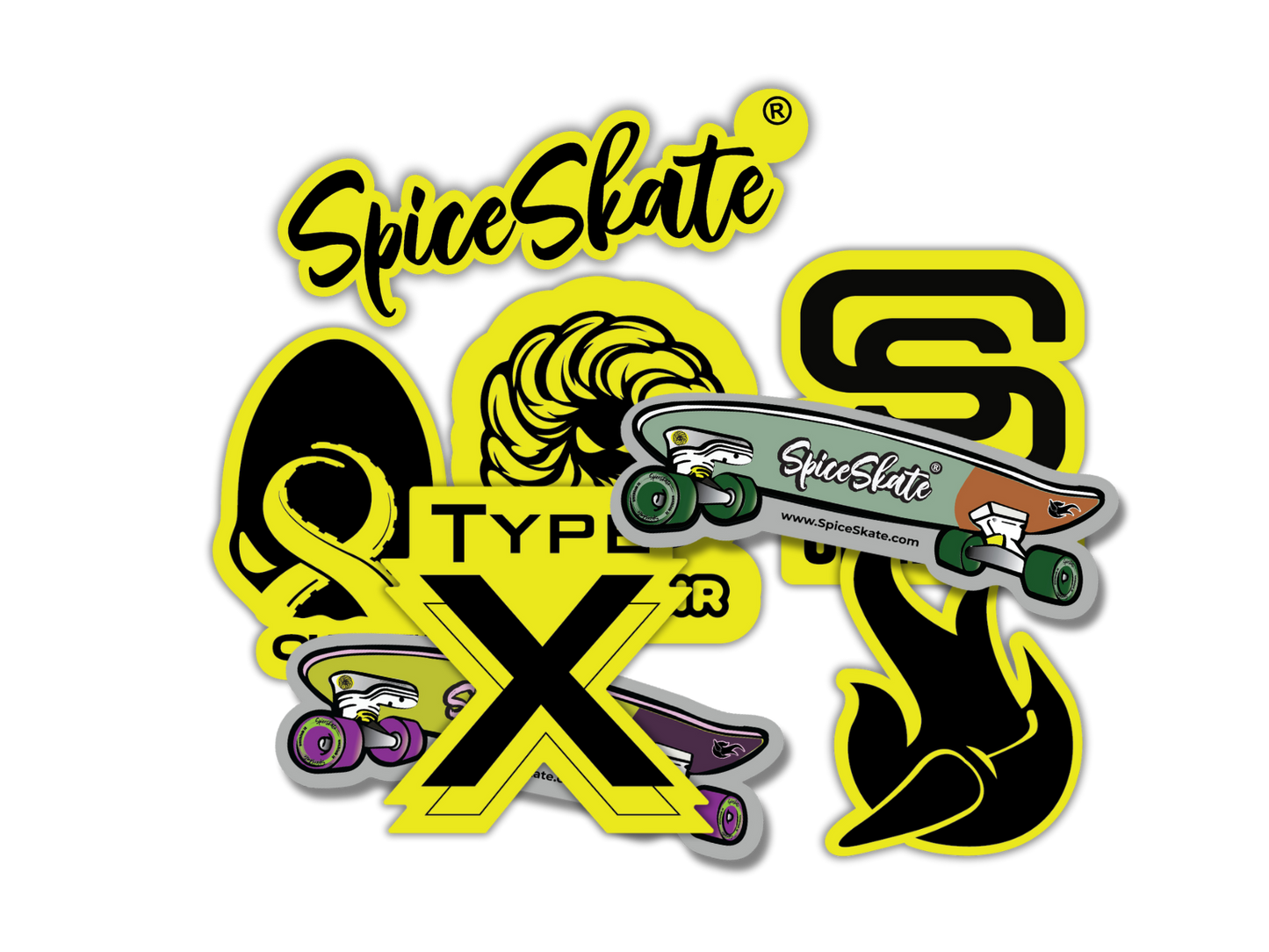 
                  
                    STICKER PACK | SPICESKATE
                  
                