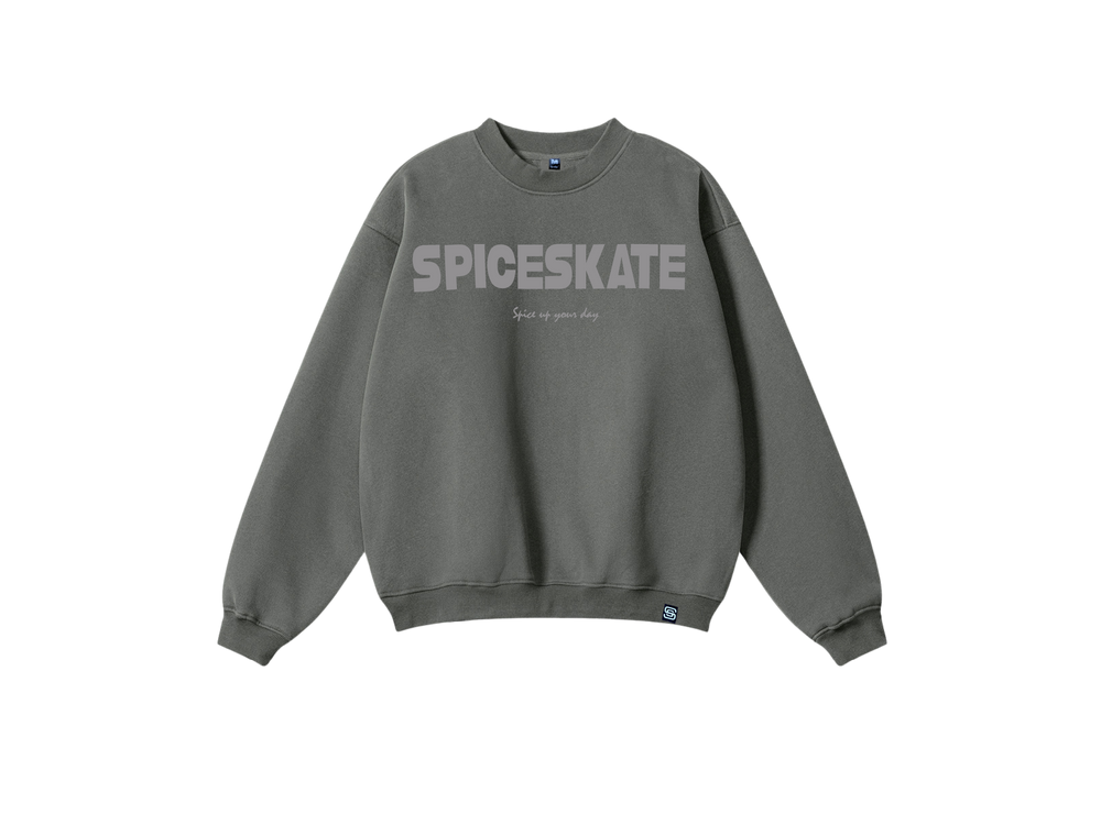 Oversized Sweatshirt | Grey | SPICESKATE