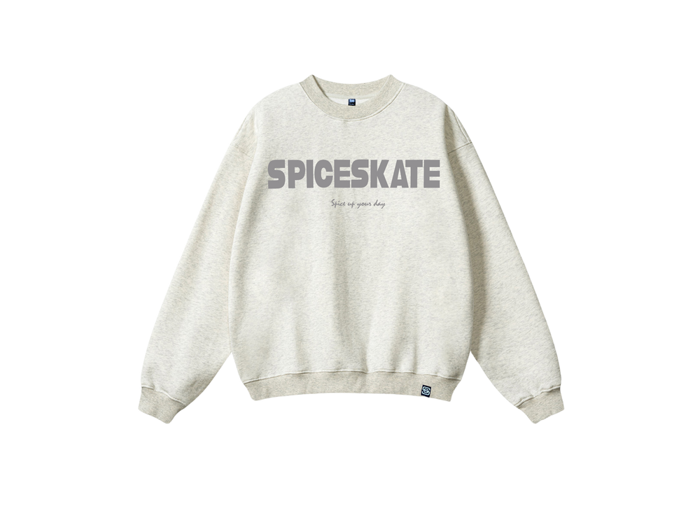 Oversized Sweatshirt | Oat | SPICESKATE