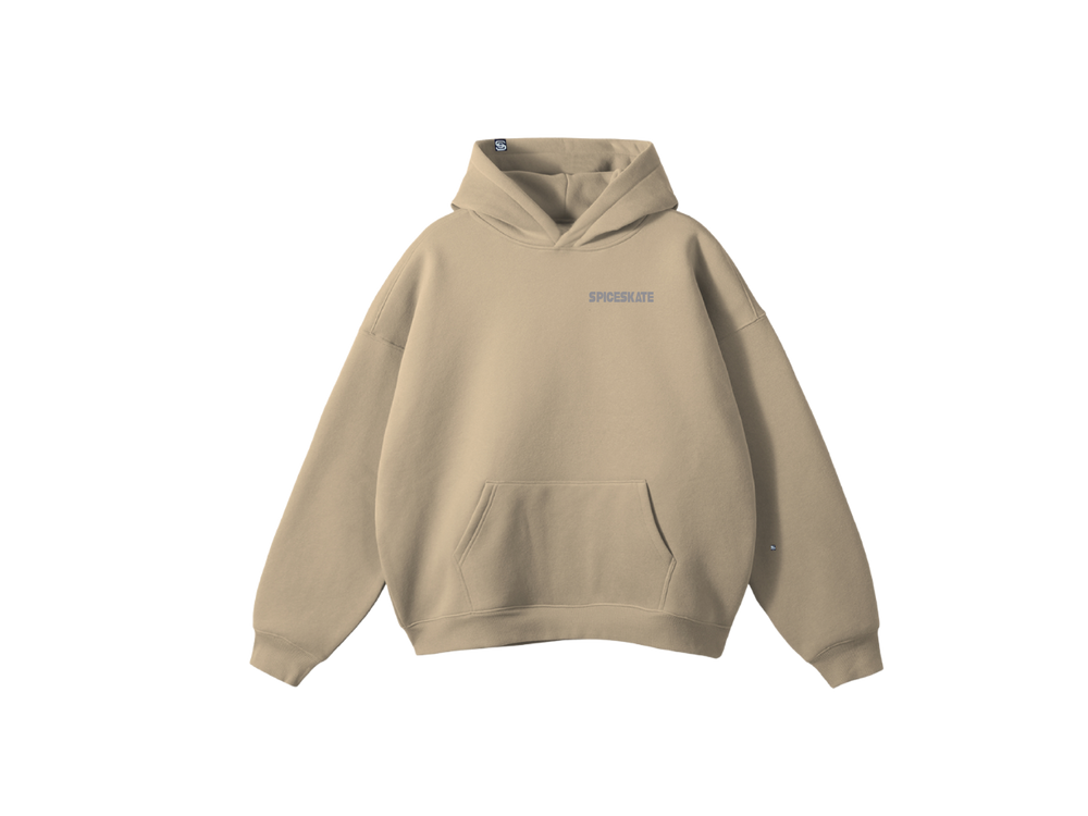 Oversized Hoodie | Khaki | SPICESKATE