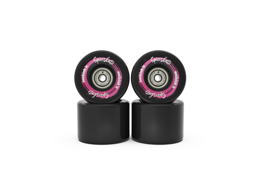 Wheelset | Slate Black (Pink layer)