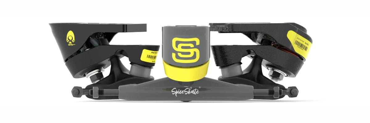 SpiceSkate Type X3 OktoAIR and OktoSURF 2 surfskate systems