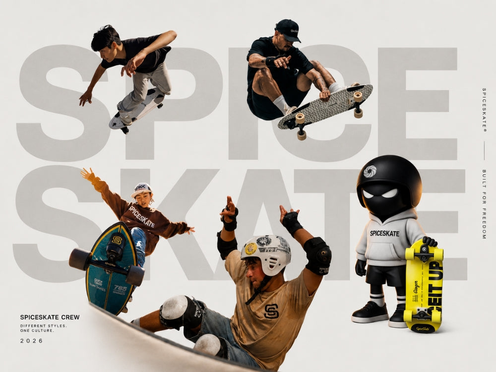 SpiceSkate global surfskate community of riders and innovators