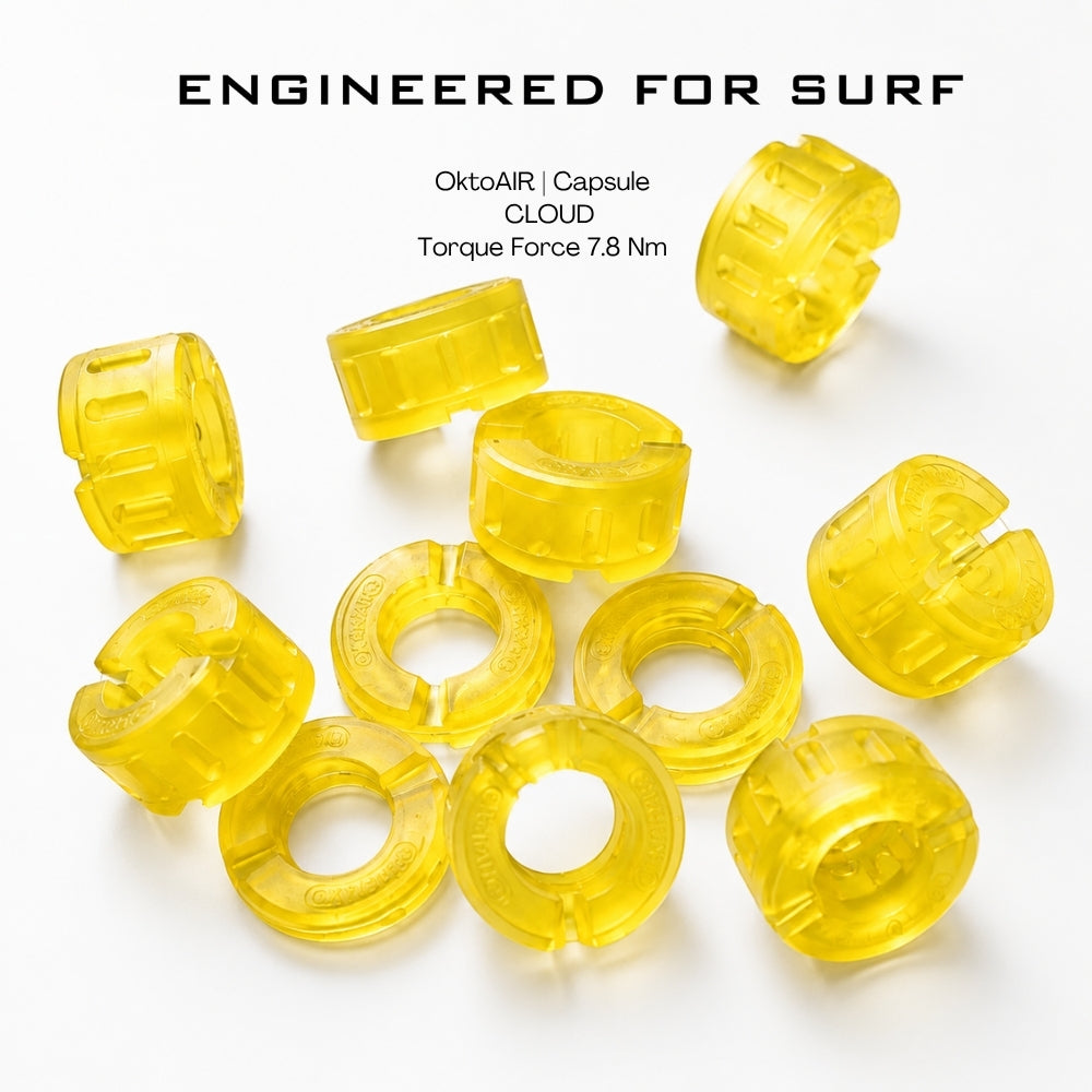 SpiceSkate OktoAIR Cloud capsule set for lightweight surfskate response