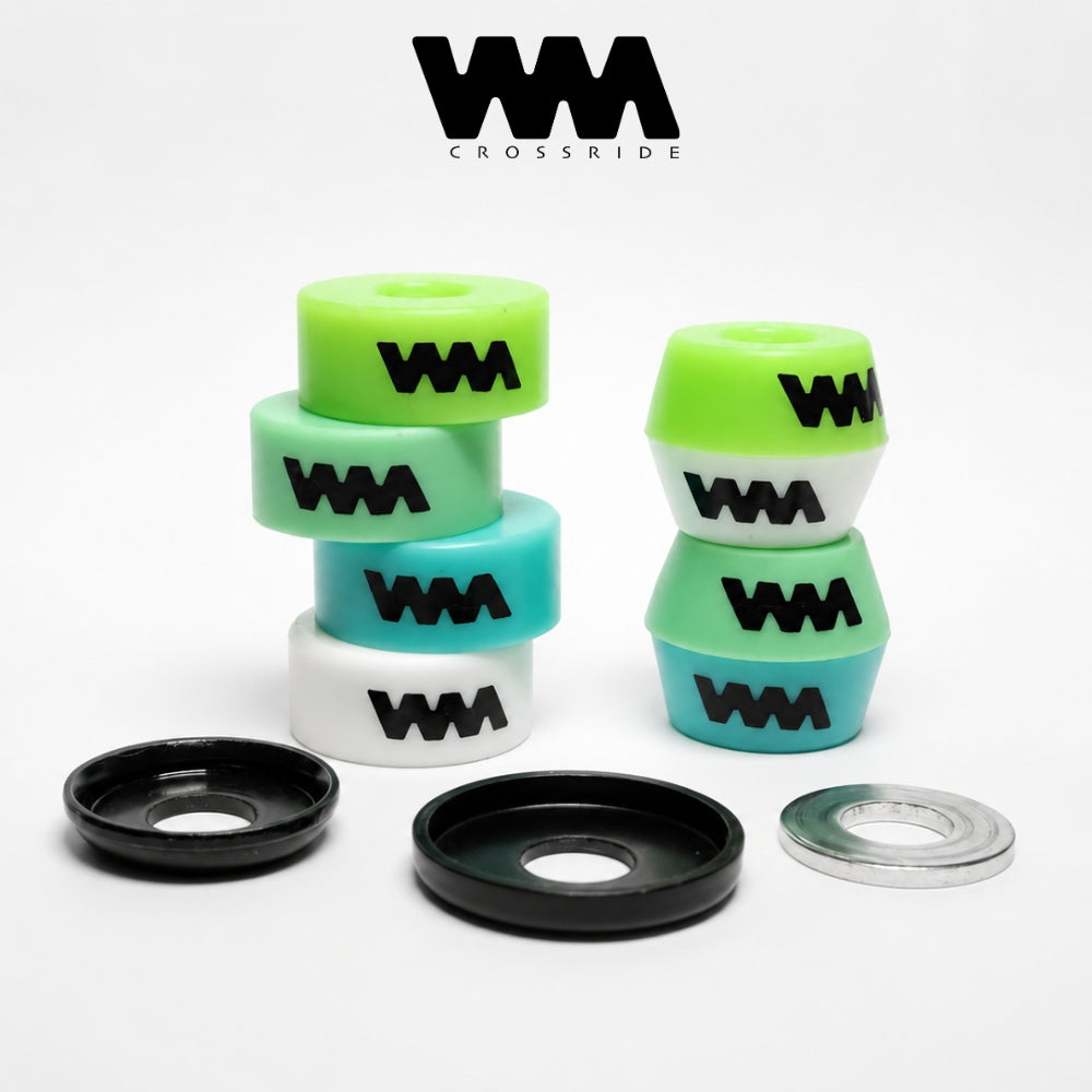 SpiceSkate CrossRide bushing kit for custom surfskate tuning